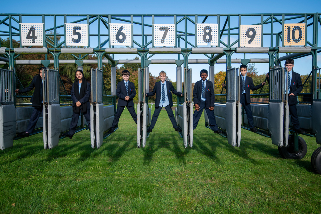 Newmarket Academy Godolphin Beacon Project Racing to School. New