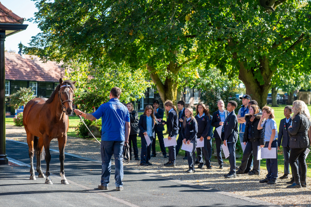 Newmarket Academy Godolphin Beacon Project Racing to School. New