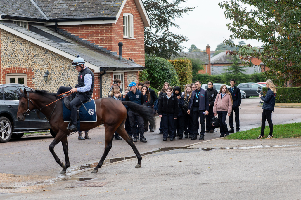 Newmarket Academy Godolphin Beacon Project Racing to School. New