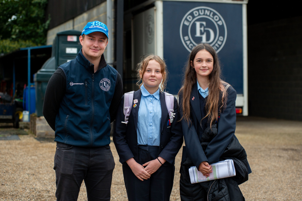 Newmarket Academy Godolphin Beacon Project Racing to School. New