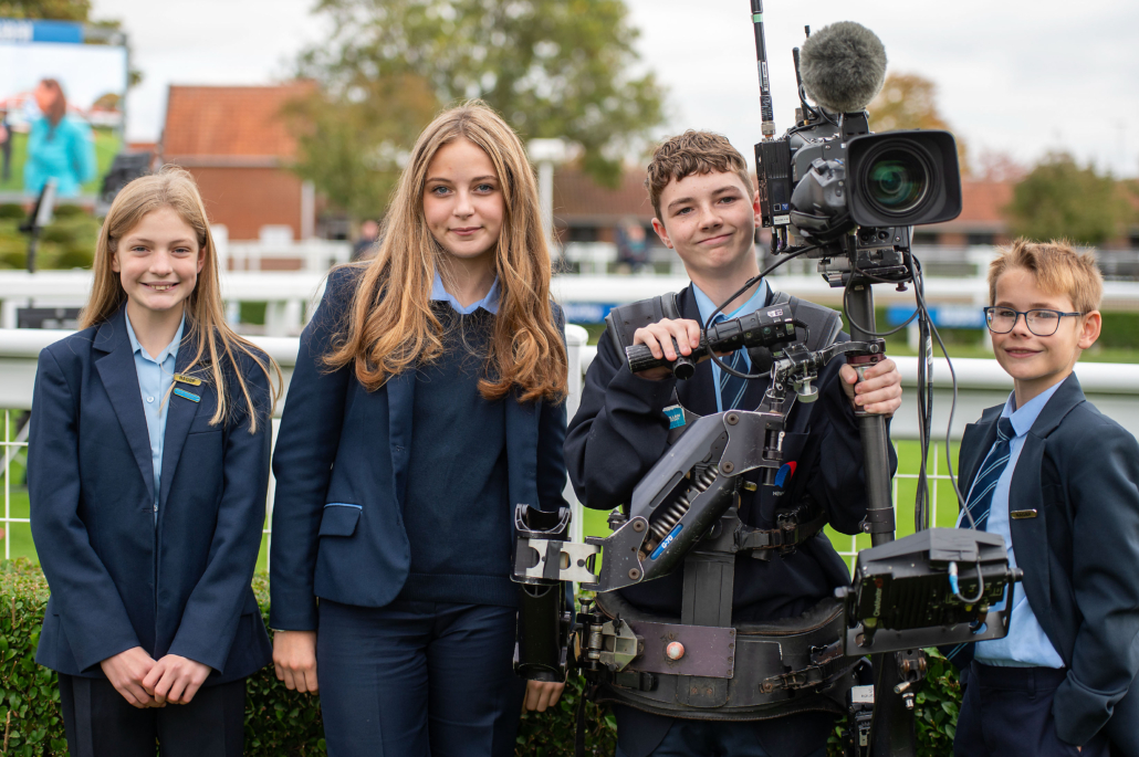 Newmarket Academy Godolphin Beacon Project Racing to School. New