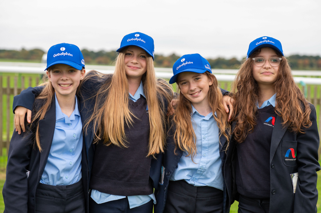 Newmarket Academy Godolphin Beacon Project Racing to School. New