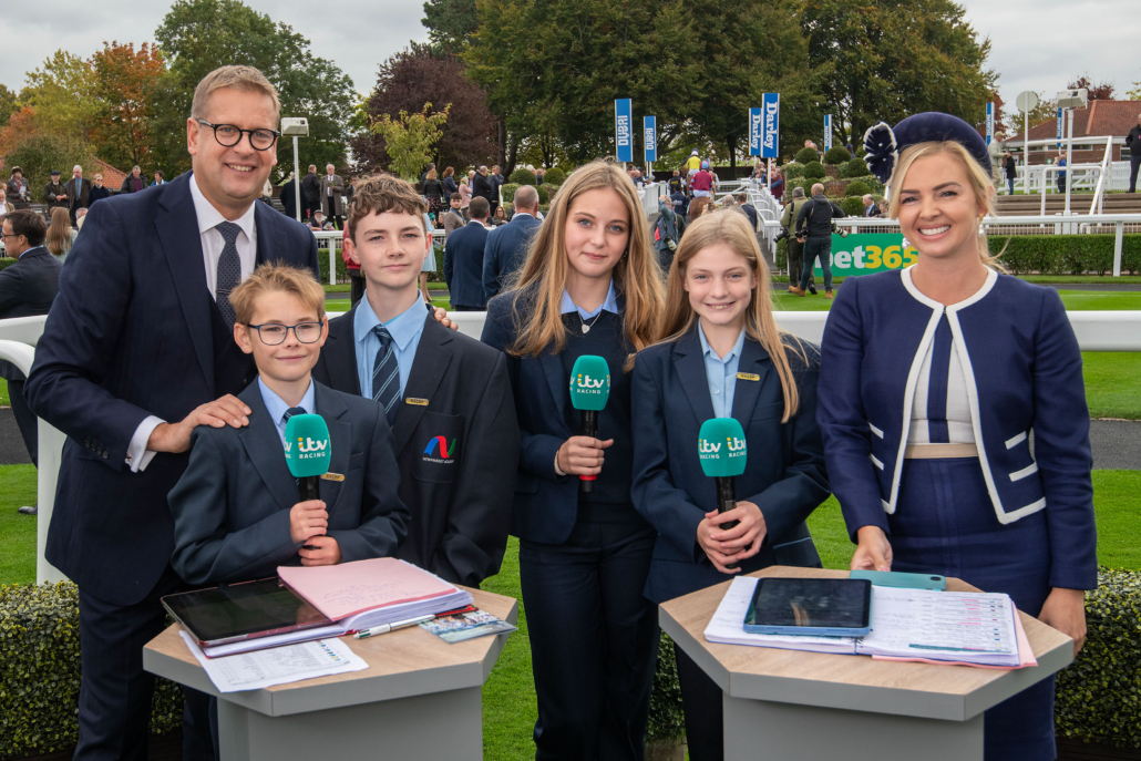Newmarket Academy Godolphin Beacon Project Racing to School. New
