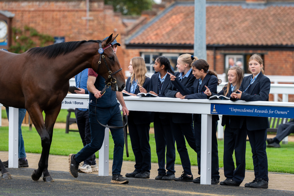 Newmarket Academy Godolphin Beacon Project Racing to School. New